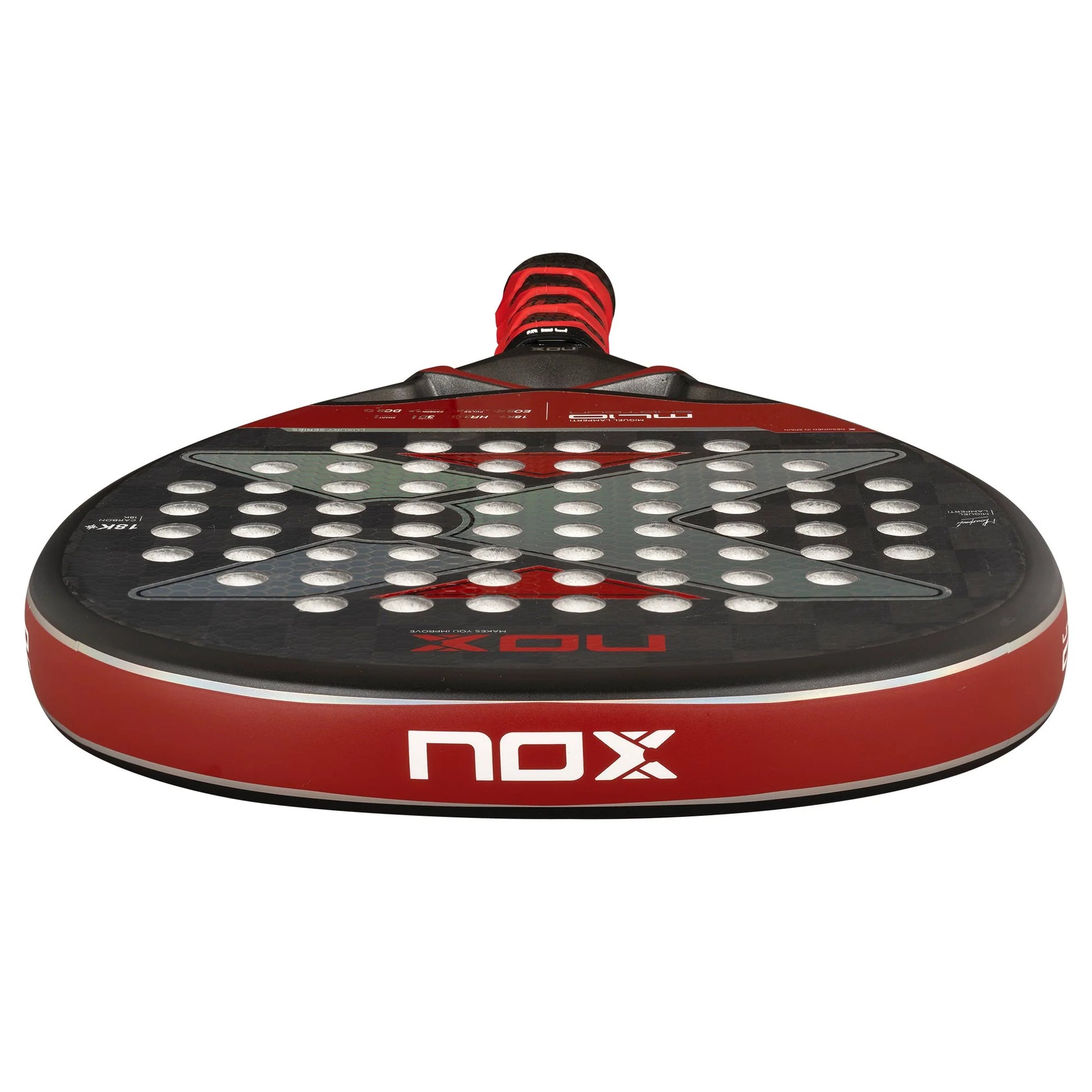 NOX ML10 Shotgun 18K Luxury Padel Racket-Top