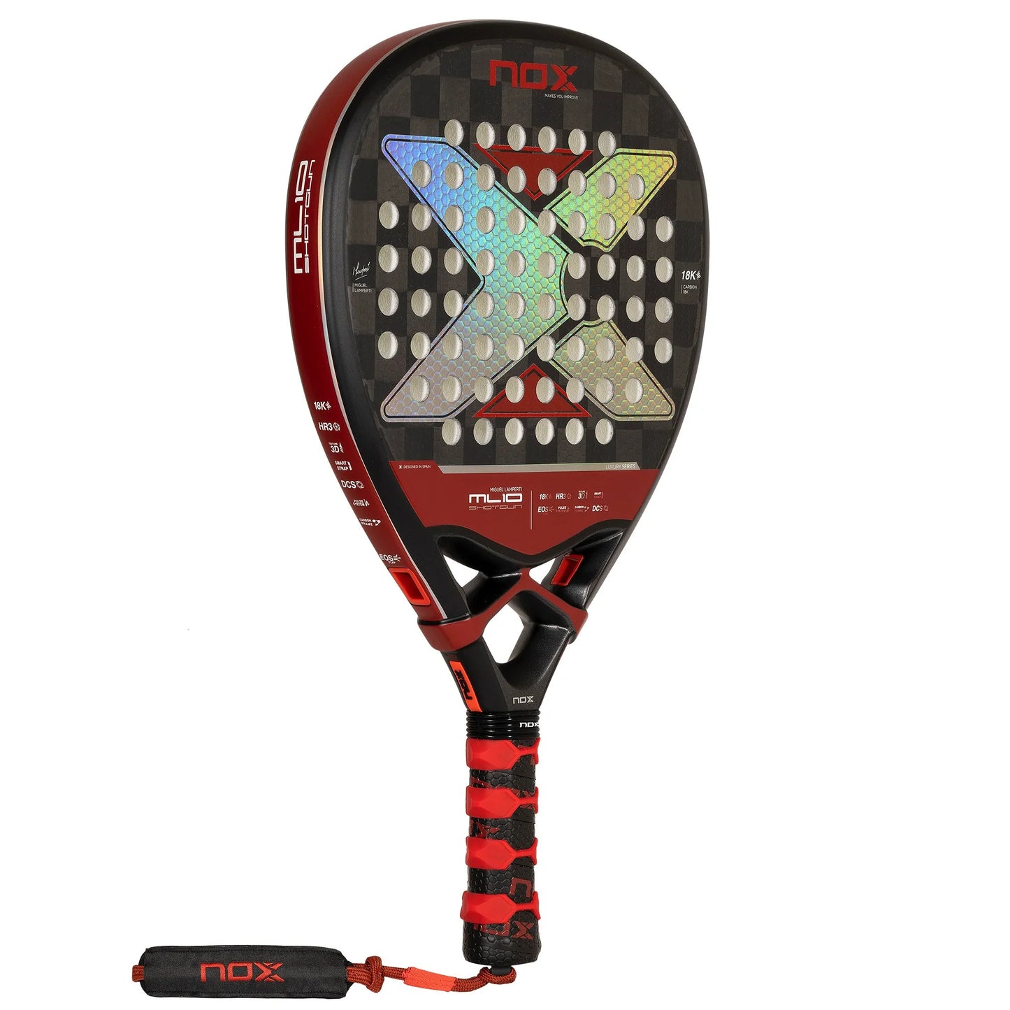 NOX ML10 Shotgun 18K Luxury Padel Racket-Custom Grip - Right