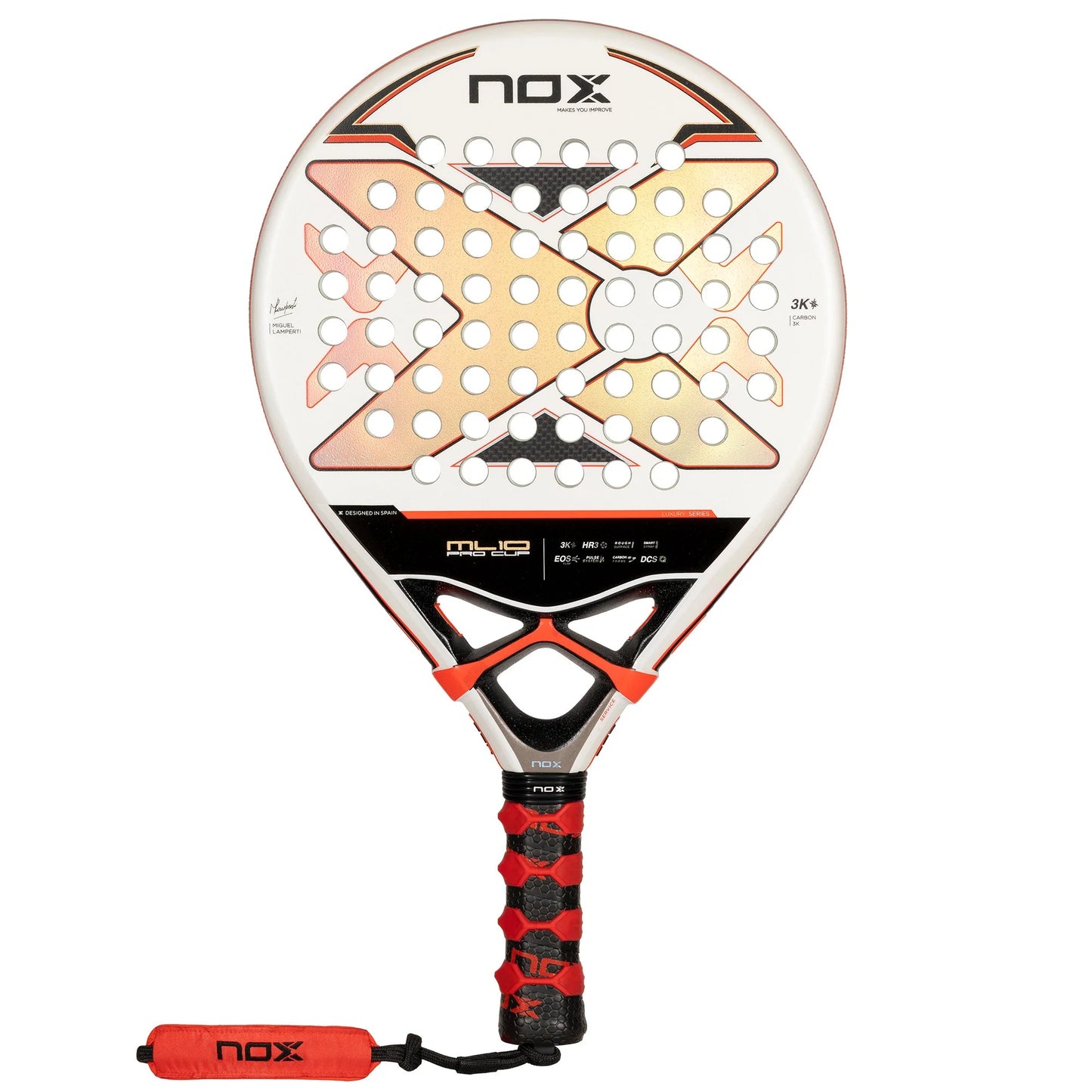 NOX ML10 Pro Cup Luxury Padel Racket- Custom Grip -Frontce