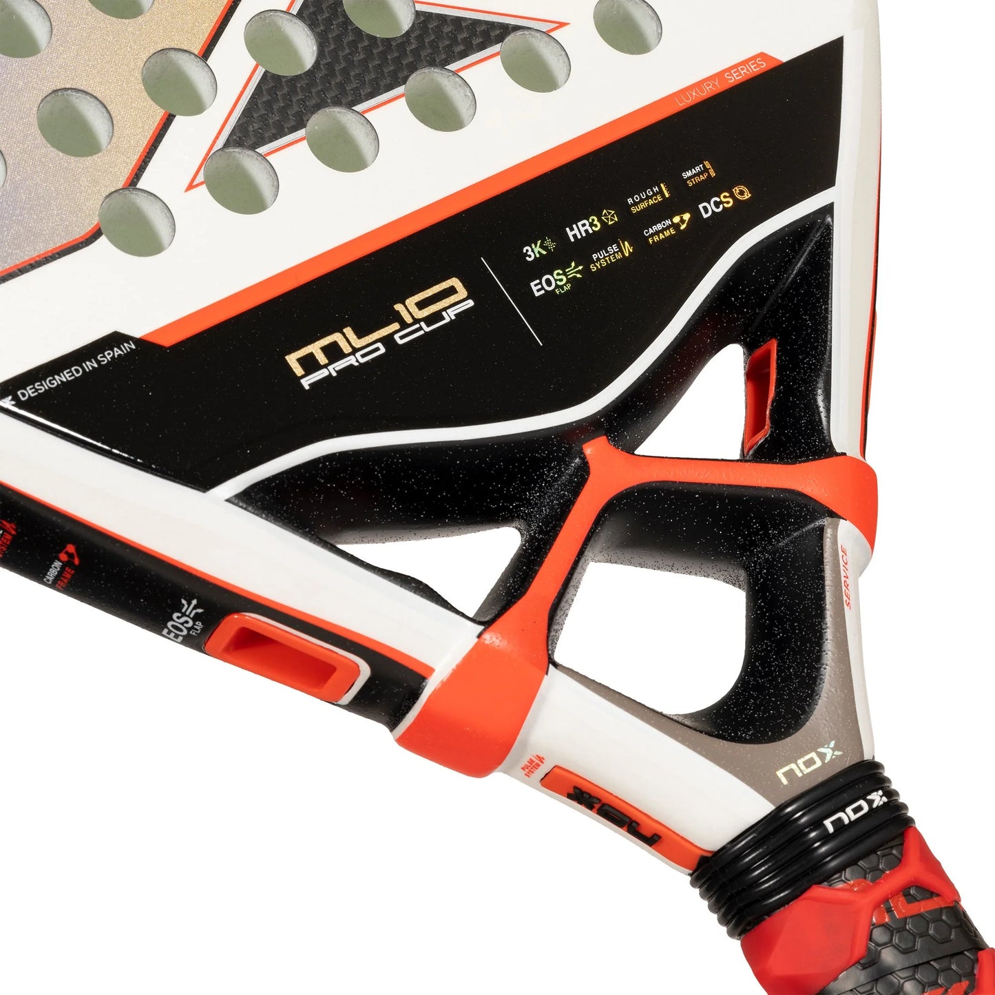 NOX ML10 Pro Cup Luxury Padel Racket-Heart