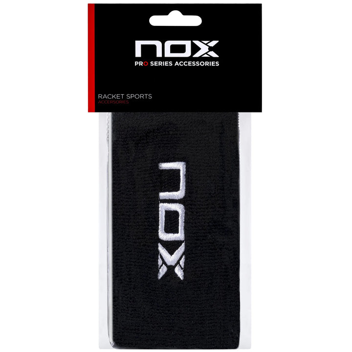 NOX Long Wristband - 2 Pack — Black & White Logo
