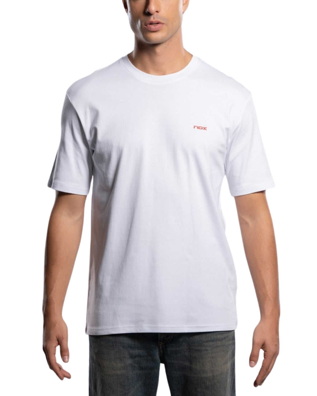 NOX Mens CORP T-Shirt White - model front