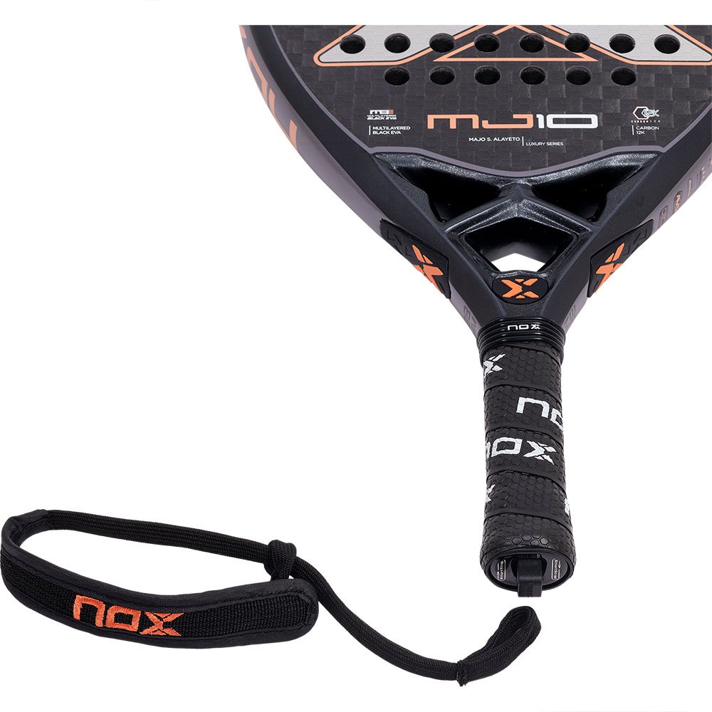 Nox MJ10 12K Padel Racket - Luxury Series-Strap
