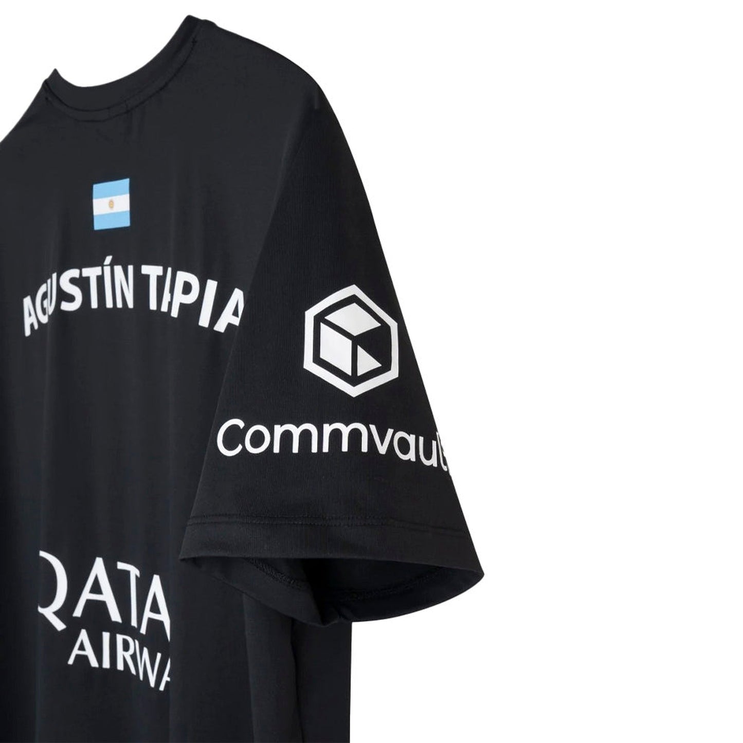 NOX Sponsors AT10 Agustín Tapia 2026 T-Shirt Men - Black - Detail