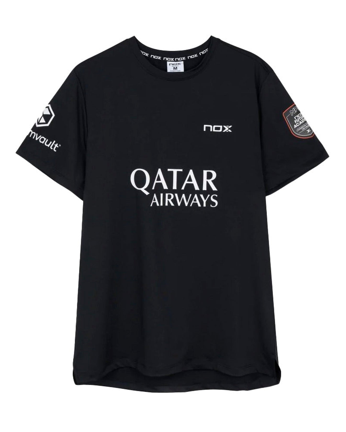 NOX Sponsors AT10 Agustín Tapia 2026 T-Shirt Men - Black - Front