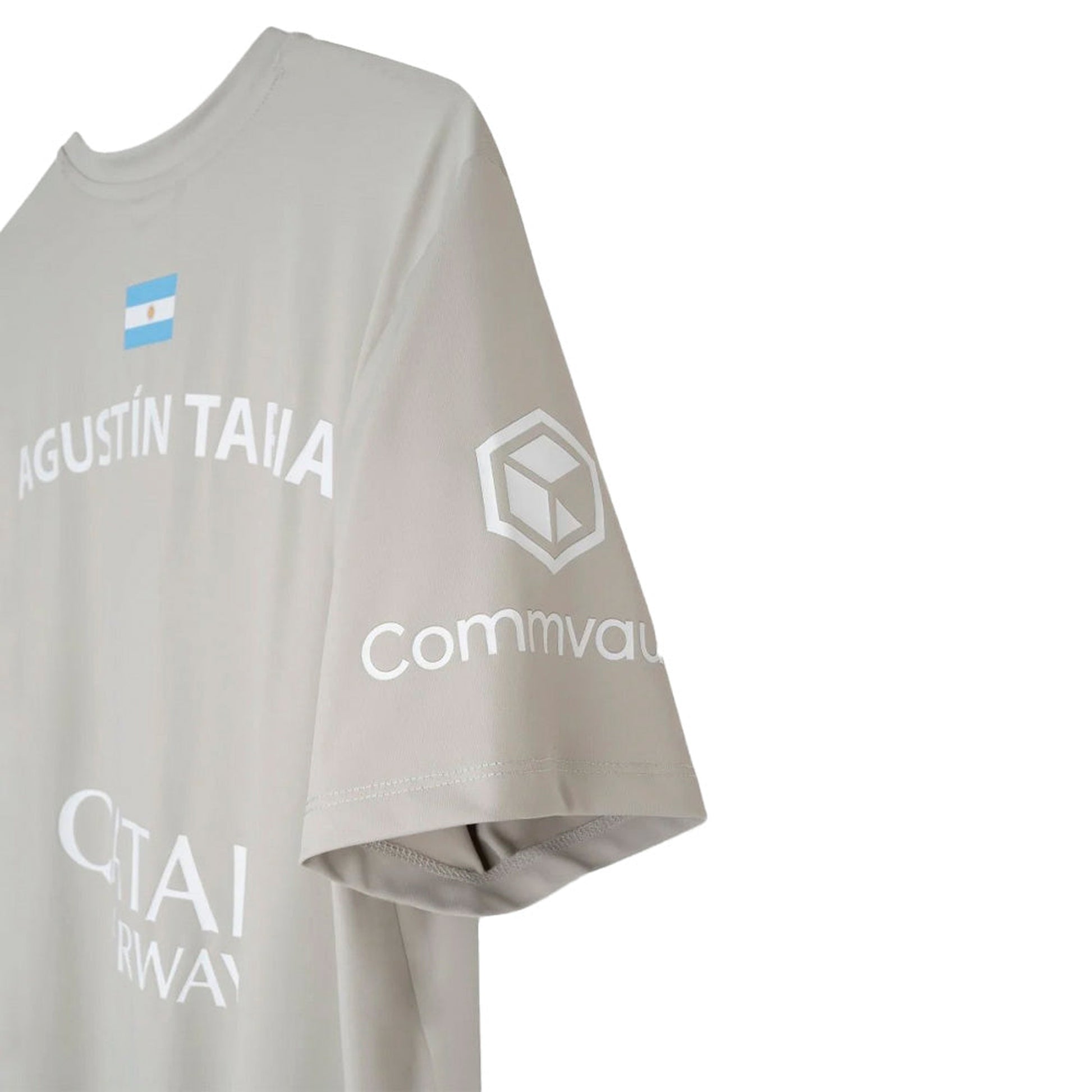 NOX Sponsors AT10 Agustin Tapia T-Shirt Men - Grey - Back Detail