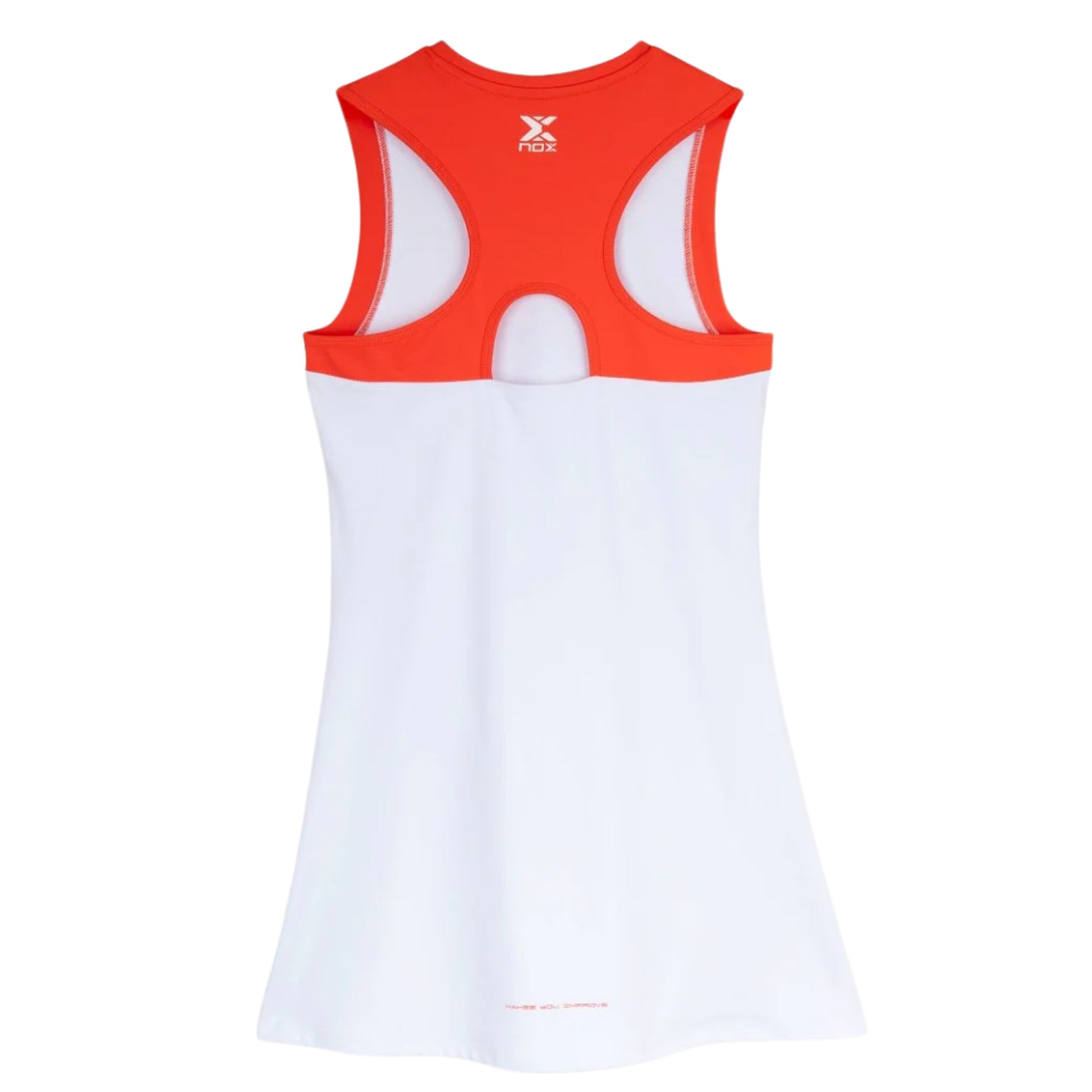 NOX Team Dress Women - White - Back
