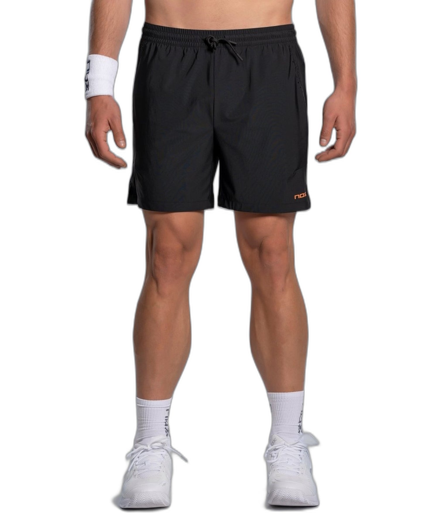 NOX Team Fit Shorts Men - Black - Model Front