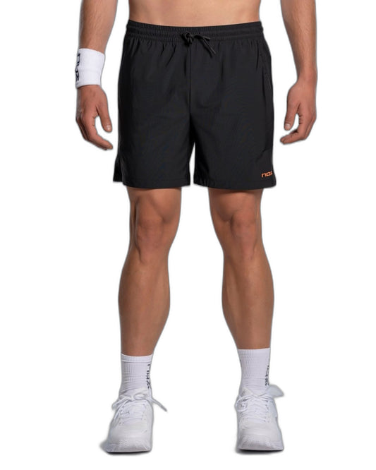 NOX Team Fit Shorts Men - Black - Model Front