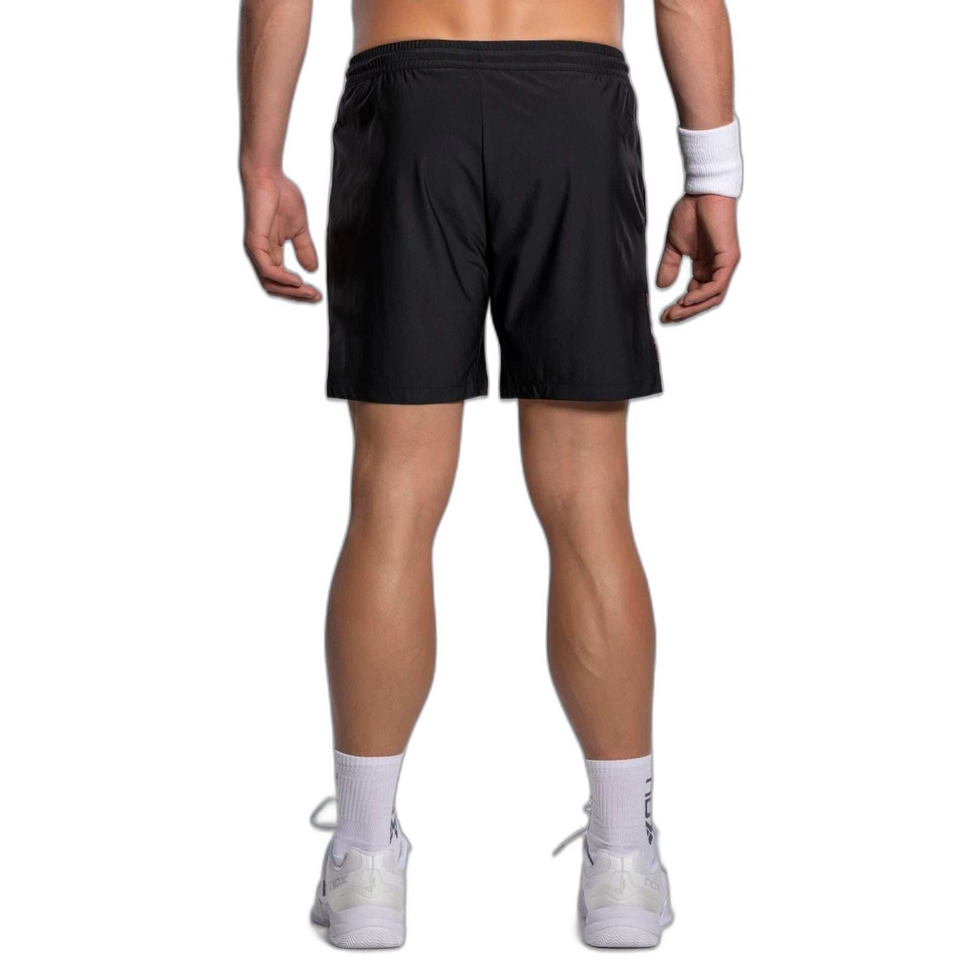 NOX Team Fit Shorts Men - Black - Model Back