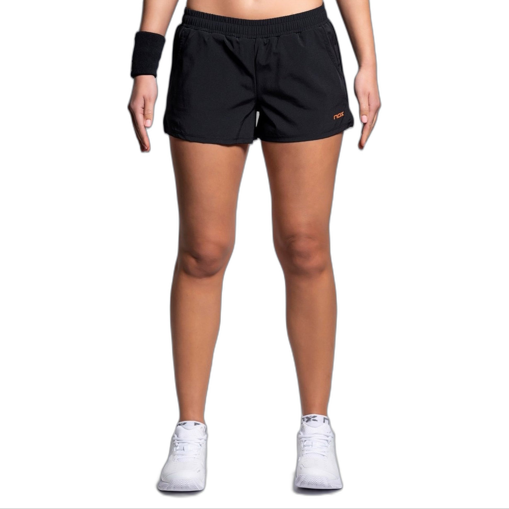NOX Team Shorts Women Black 2026 - Model Front
