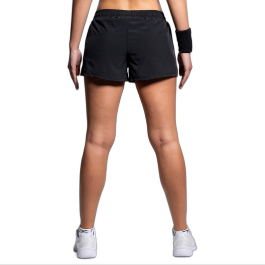 NOX Team Shorts Women Black 2026 - Model Back