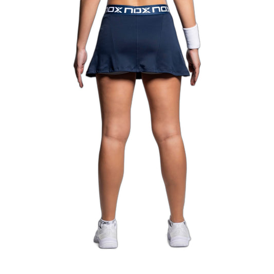 NOX Team Skirt Women Navy Blue 2026 - Model Back