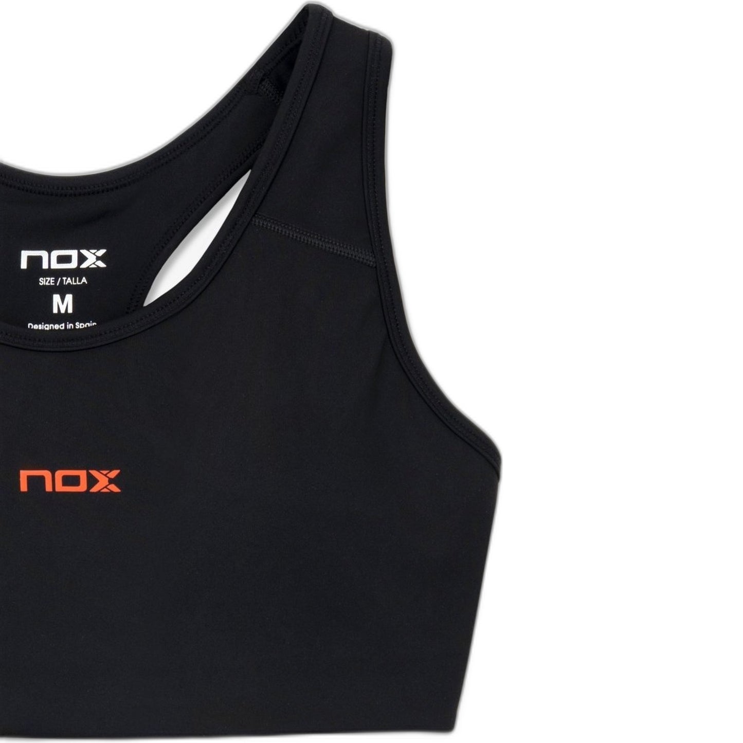 NOX Team Sports Bra Women - Black - Detail