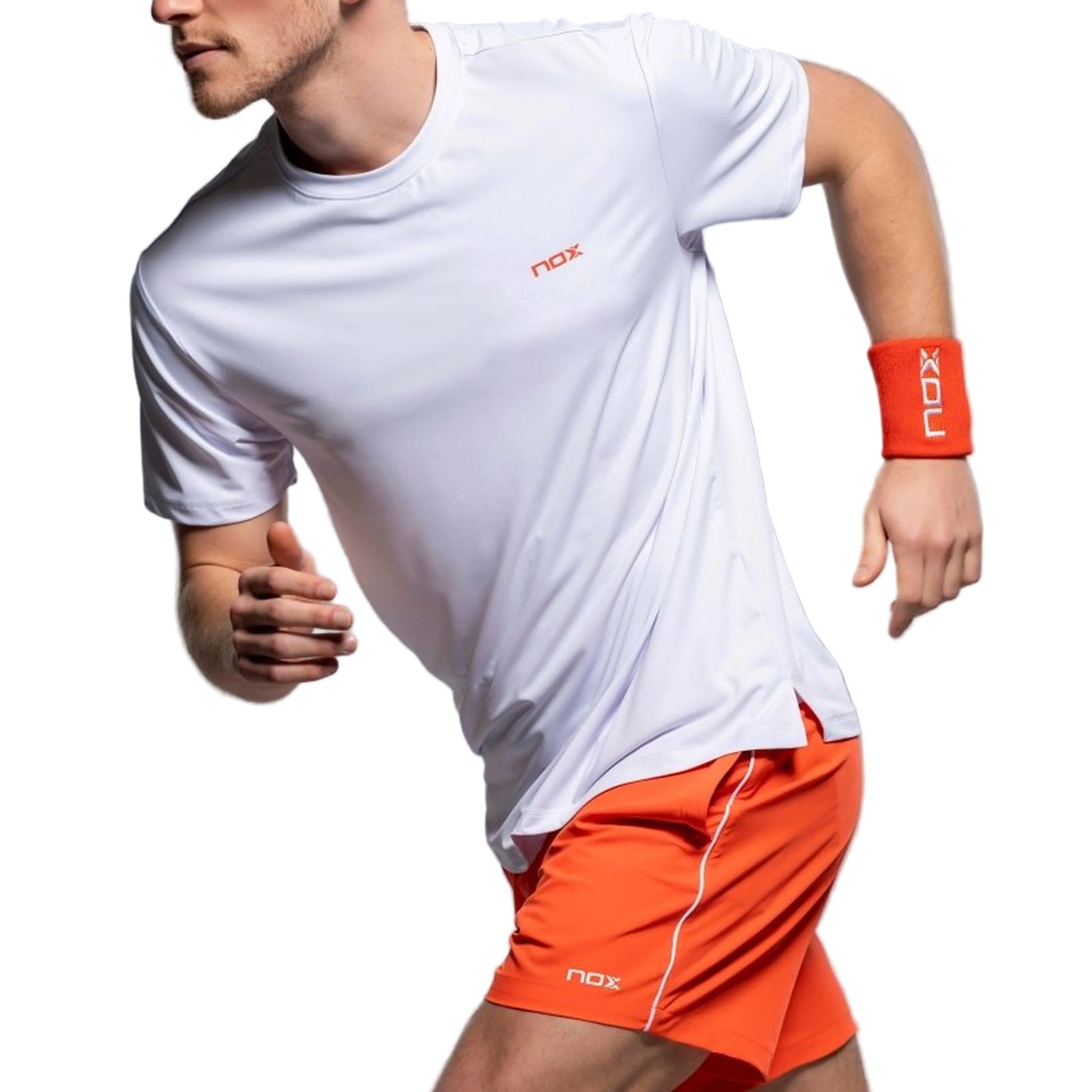 NOX Team T-Shirt Men - White - Action View