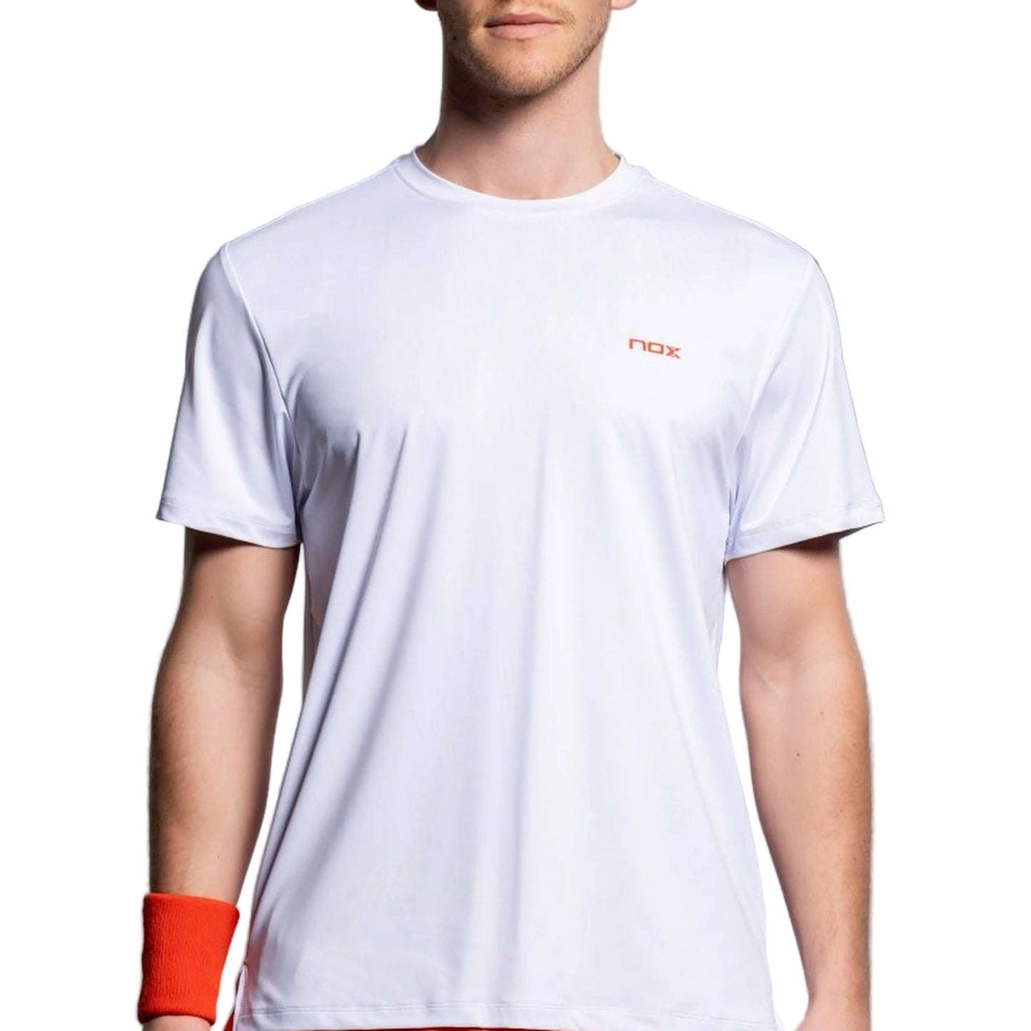 NOX Team T-Shirt Men - White - Model Front
