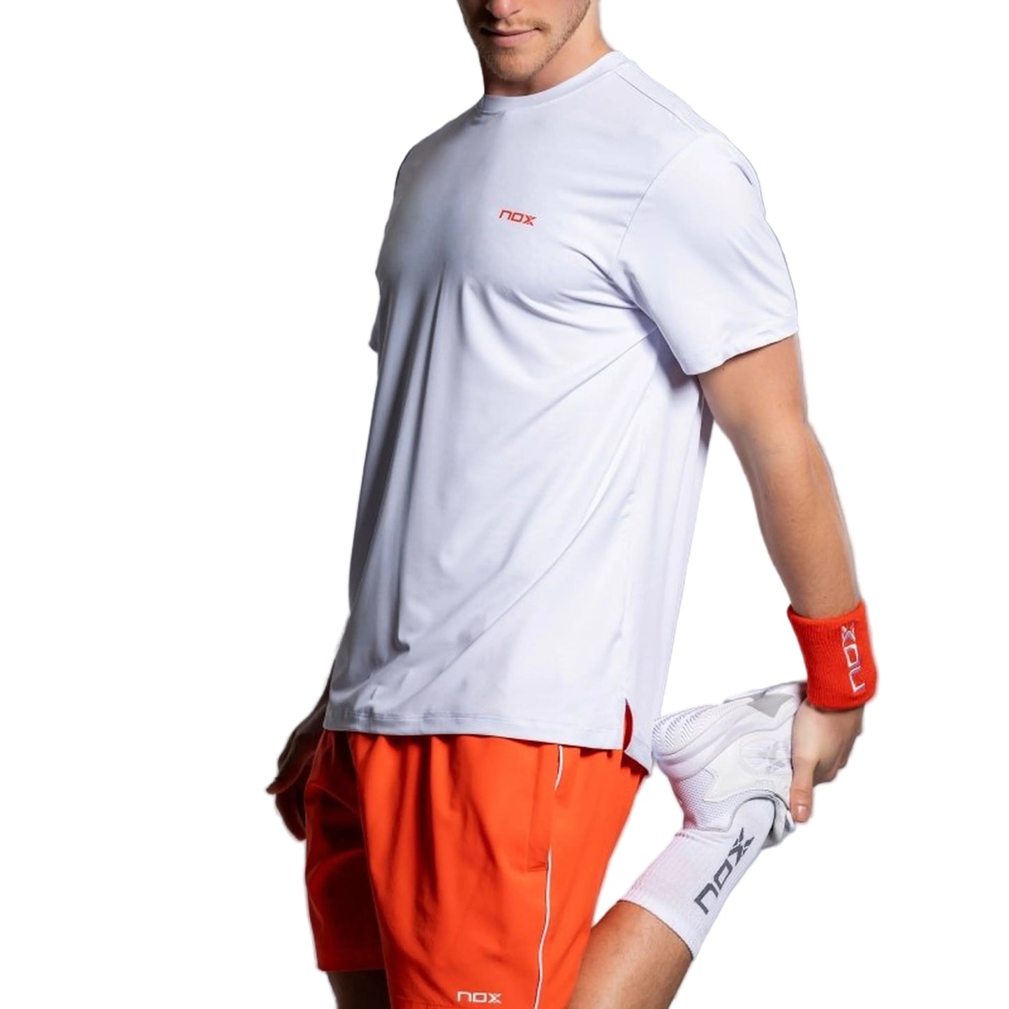 NOX Team T-Shirt Men - White - Side View