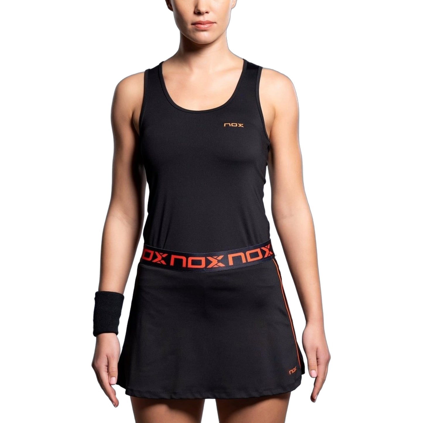 Nox Team Tank Top Black - Model Front