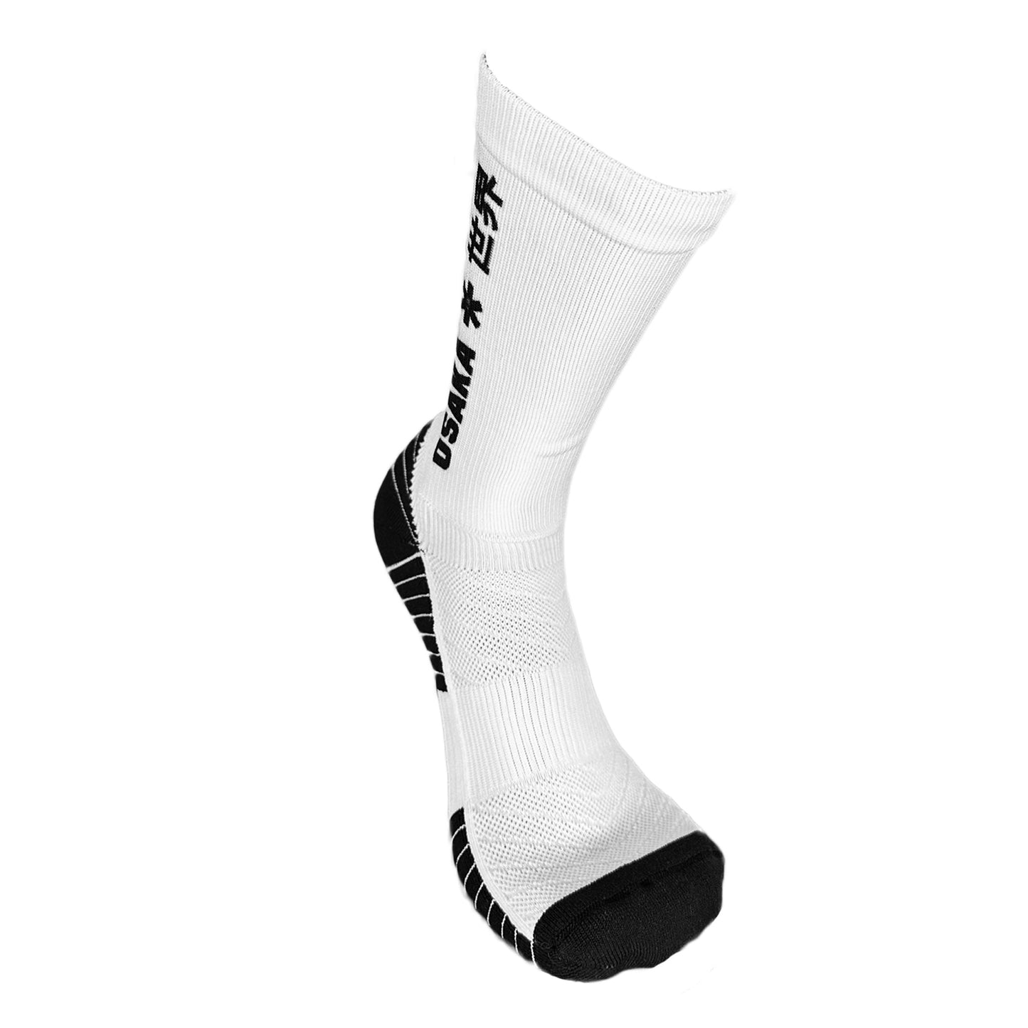 Osaka Sports Socks White - Detail View