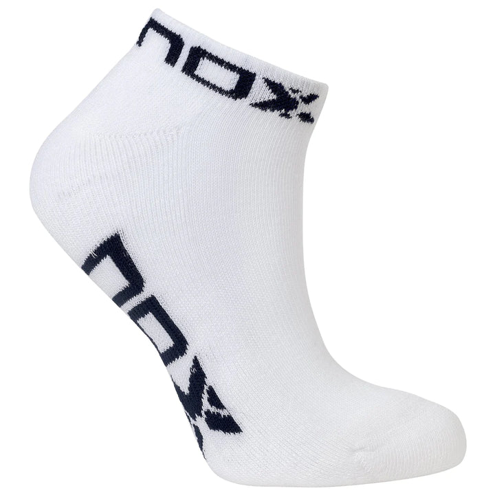 NOX Women's Performance Ankle Socks — White/Black