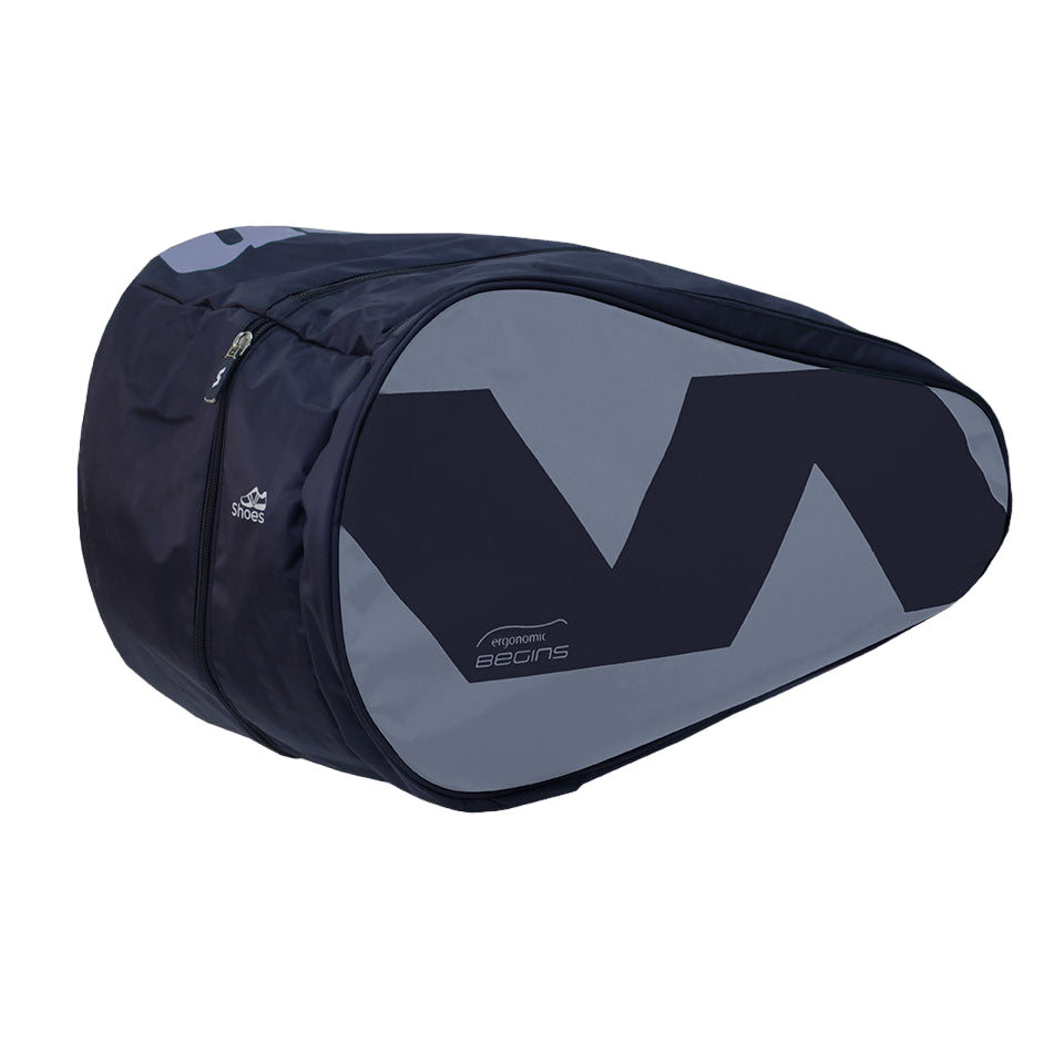 Varlion Ergonomic Begins Padel Bag - Blue/Grey-Left