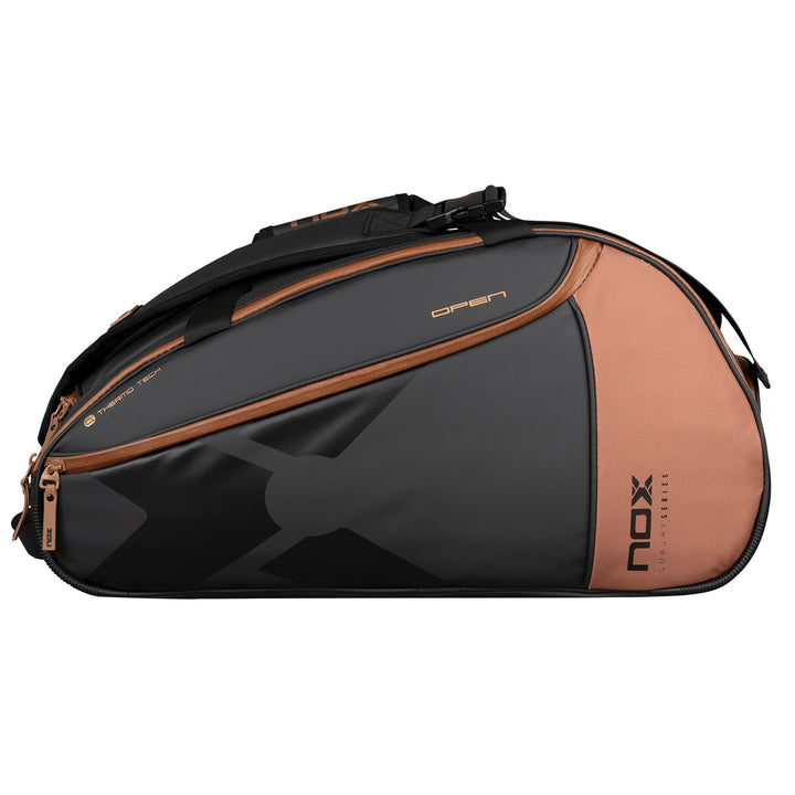 NOX Luxury Open Series Padel Bag — Bronze