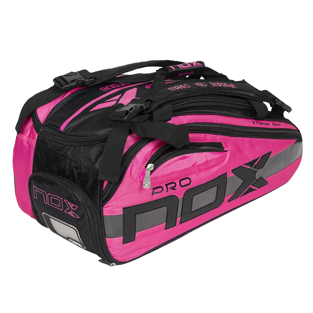 Nox Thermo Pro Padel Bag - Pink - Handles