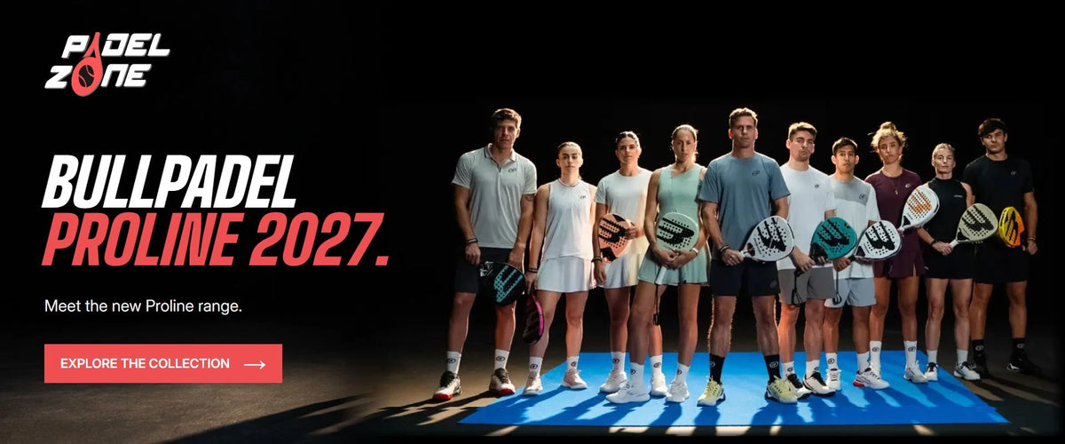 Bullpadel Proline 2027. Meet the new Proline range. Explore the collection at PadelZone.