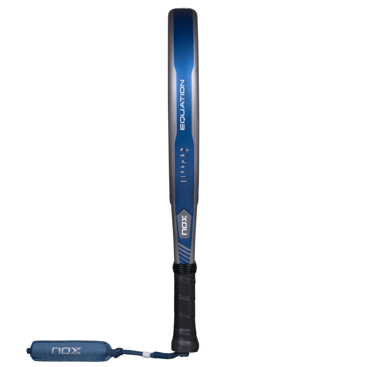 NOX Equation SOFT Advanced 2027 Padel racket, frame side profile