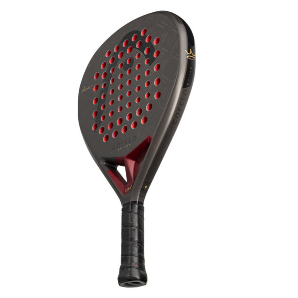 Head Coello Motion 2026 Padel Racket, low three-quarter