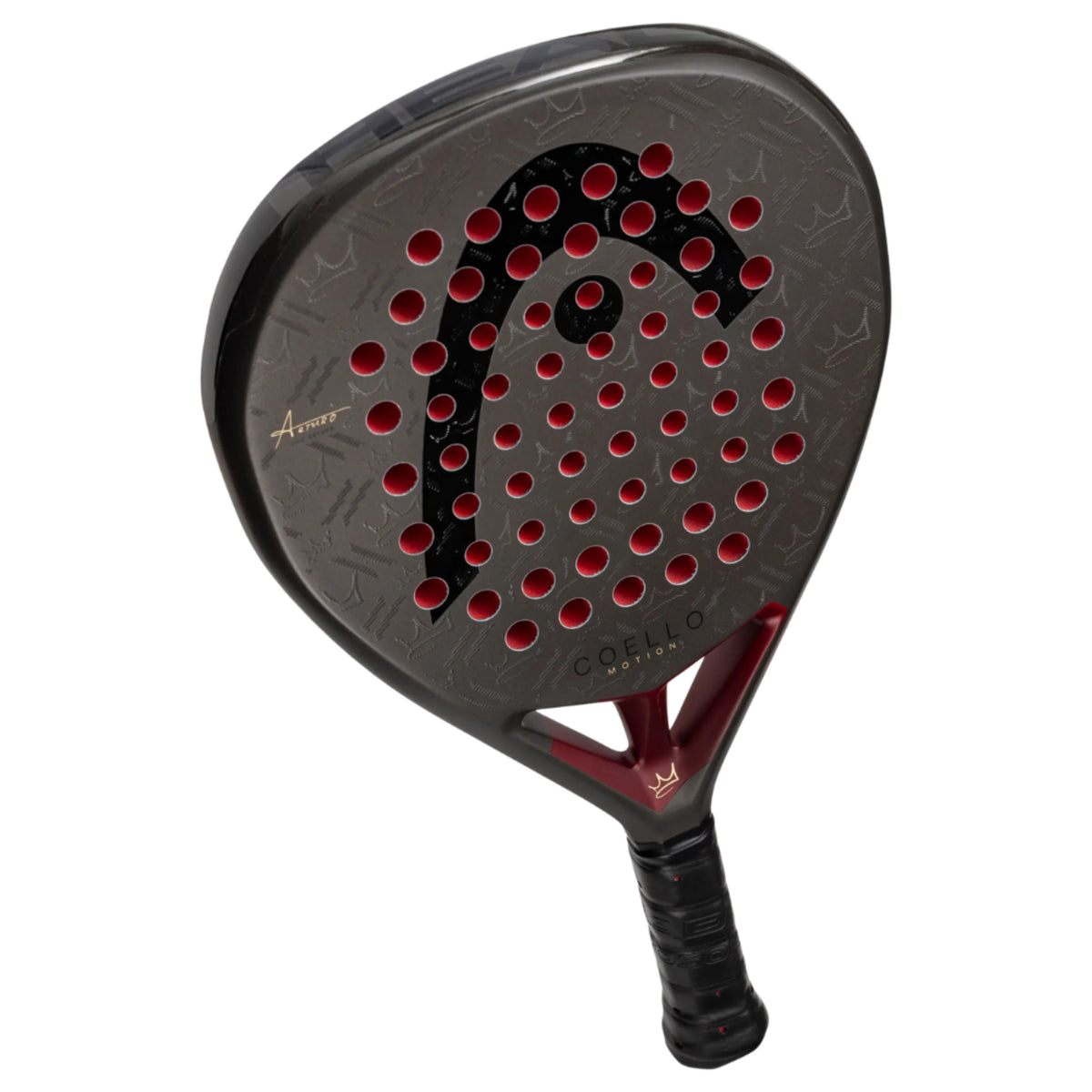 Head Coello Motion 2026 Padel Racket, upper three-quarter