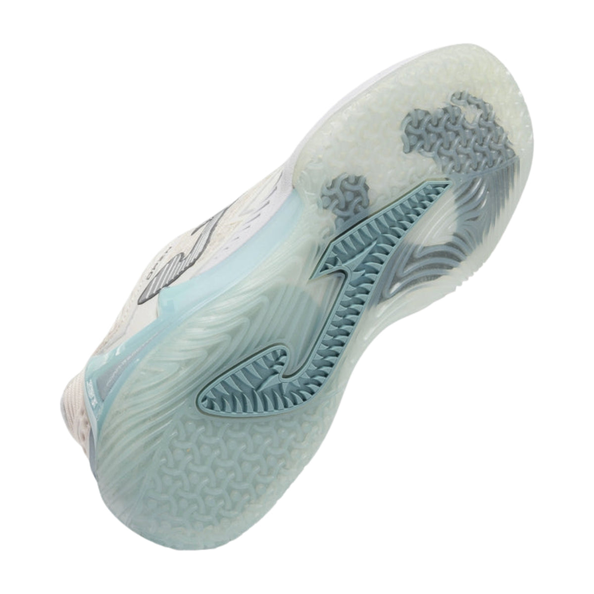 Joma Open Lady 2625 Padel shoes, angled outsole showing small circular studs
