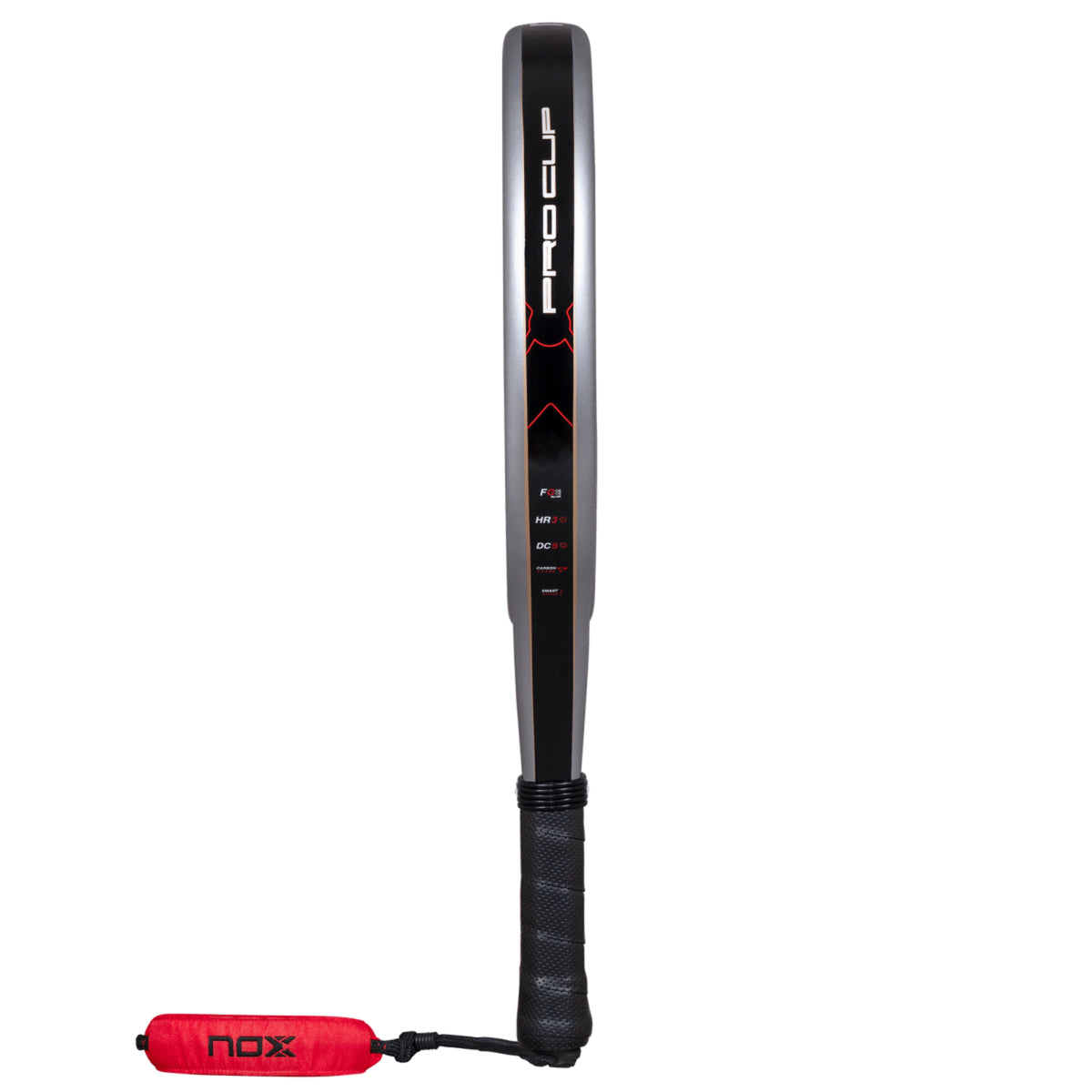 NOX ML10 Pro Cup Rough 2027 Padel racket, frame side profile