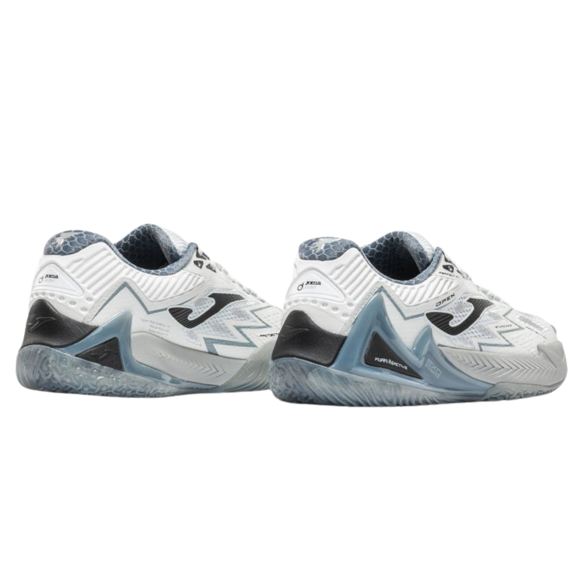 Joma Open Men 2605 Padel Shoes - Blue - Rear three-quarter pair