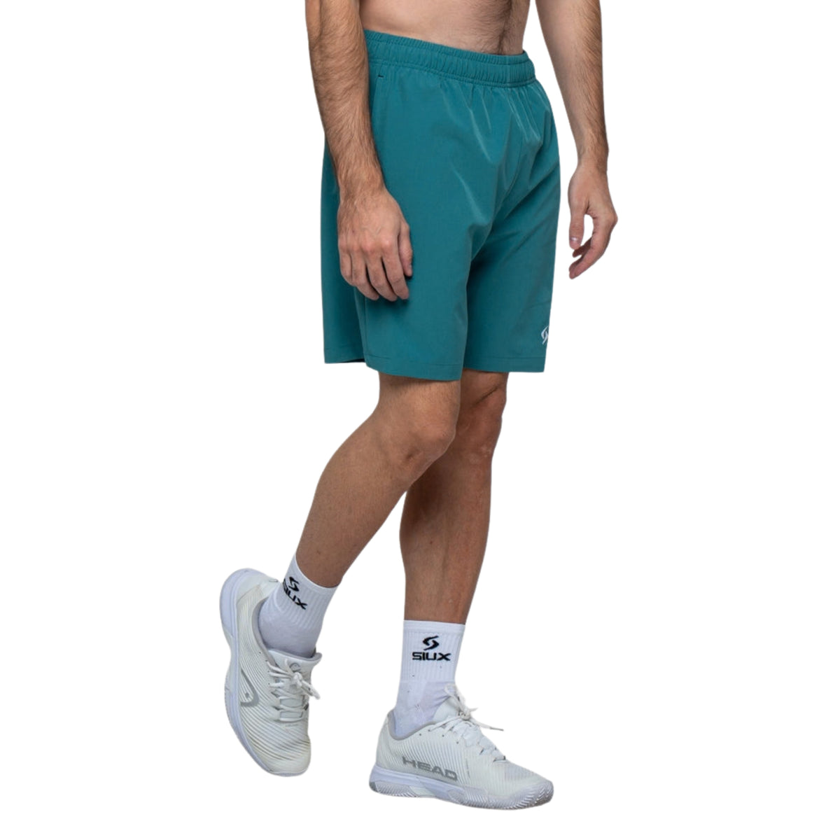 Siux Match 26 Shorts Men - Green - Three-quarter on model
