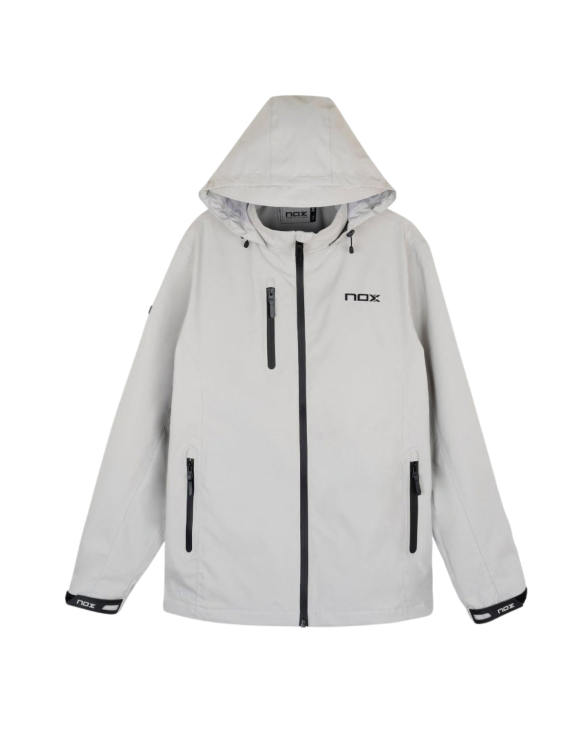 NOX Team Softshell Jacket Men - Light Grey - Front