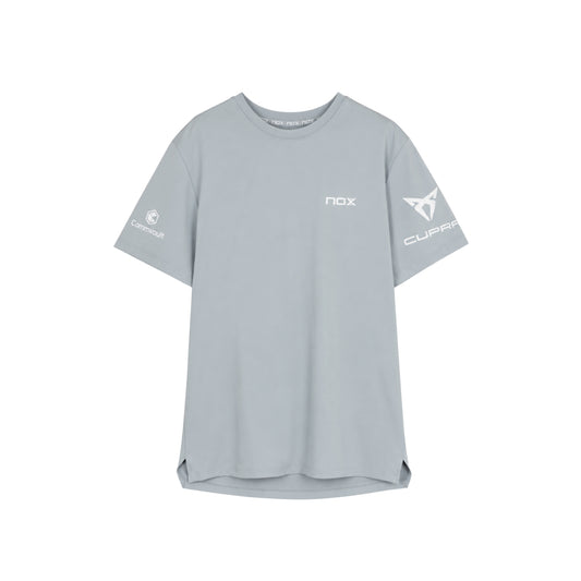 Nox AT10 Tapia Sponsors Shirt Light Grey 2027 - Front