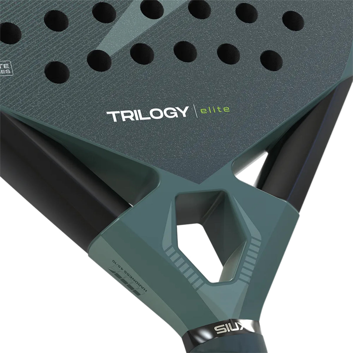 Siux Trilogy Elite 6 2026 Padel Racket - Heart Bridge Detail