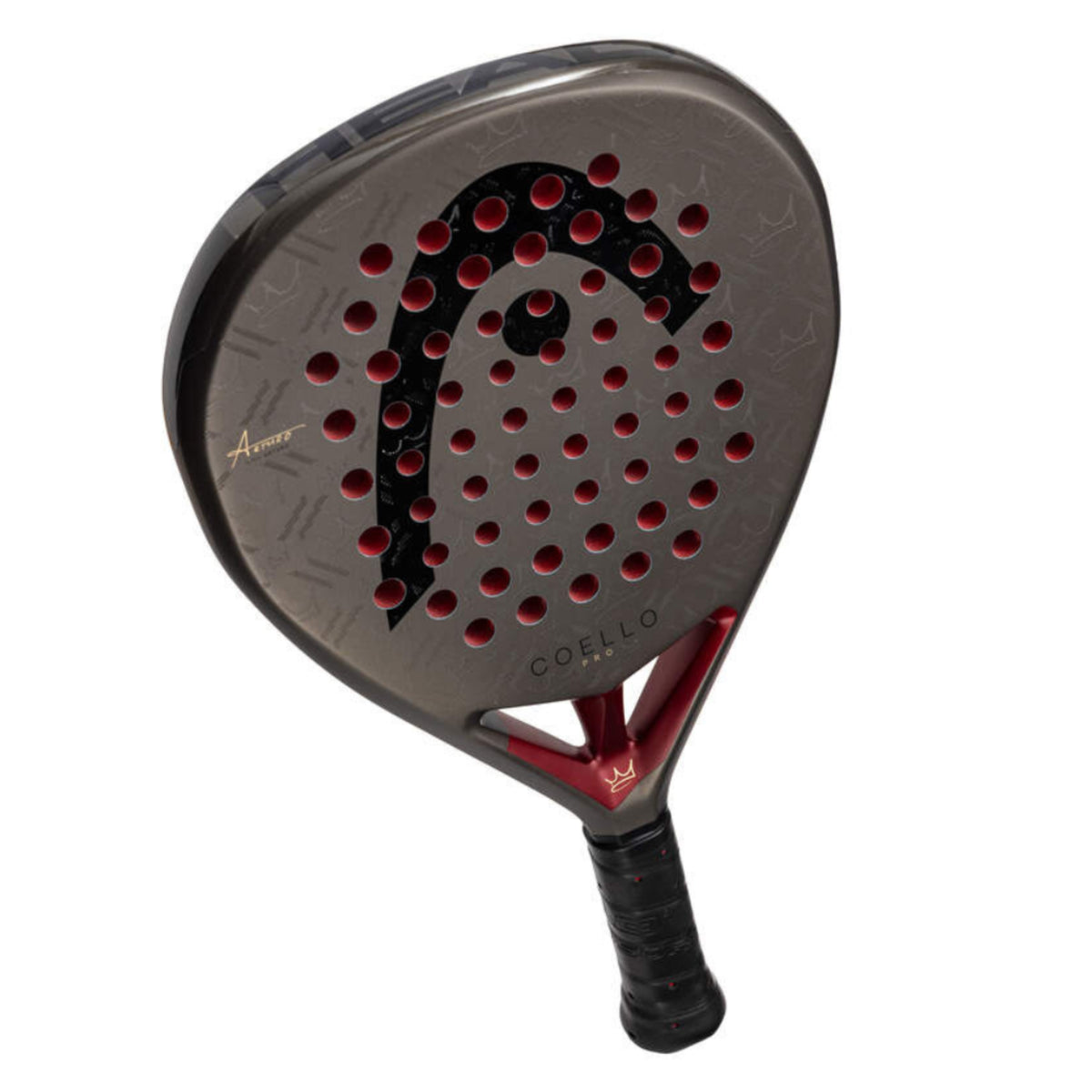 Head Coello Pro 2026 Padel Racket, upper three-quarter