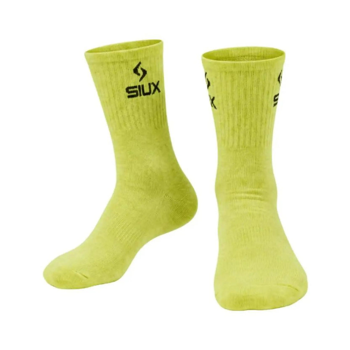 Siux Groove 26 High Socks 2-Pack - Green/Purple - Complete green pair