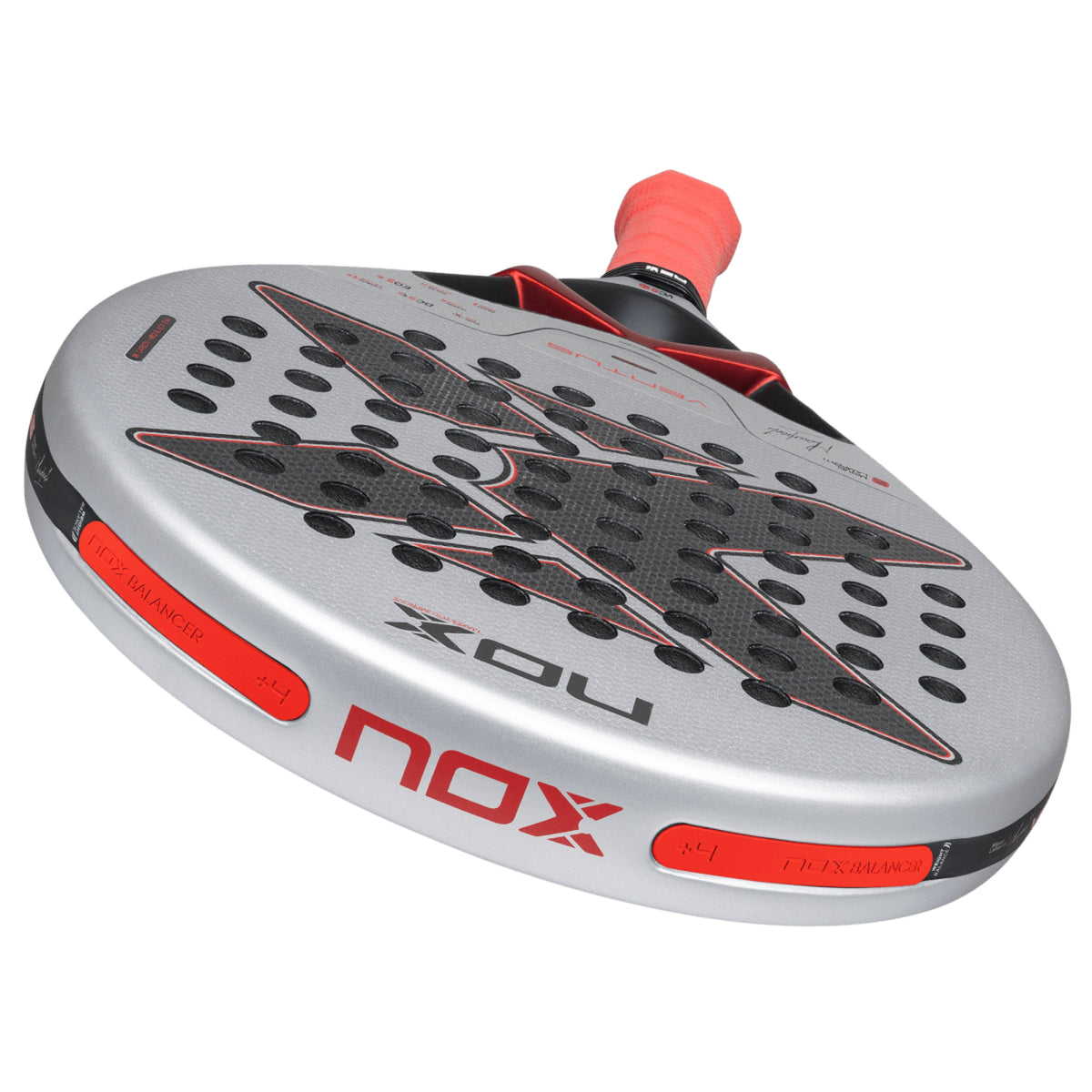 NOX Ventus Control 3K 2027 Padel racket, top frame detail