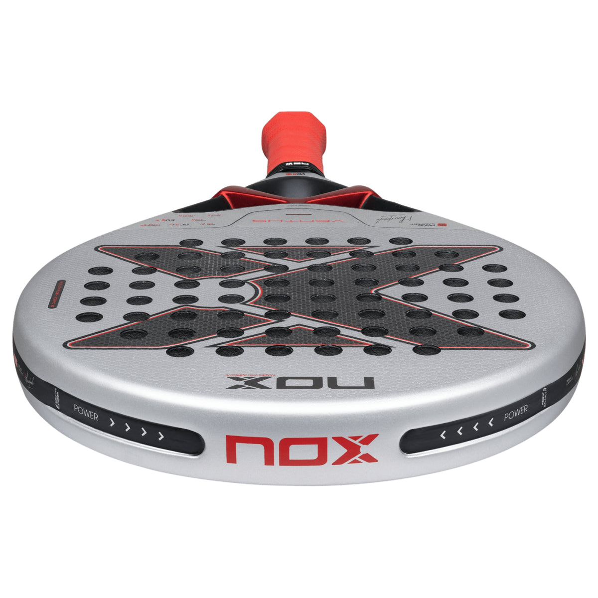 NOX Ventus Control 3K 2027 Padel racket, head outline detail