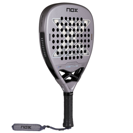 NOX Genius Attack 18K Alum 2027 Padel racket, back face