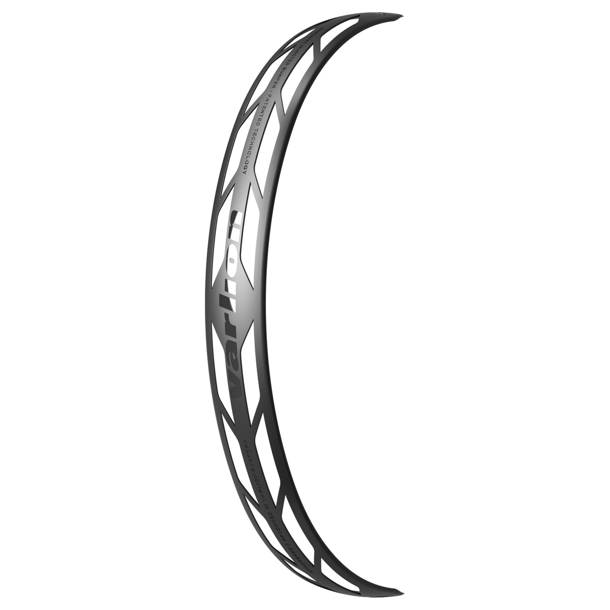 Varlion Basic Protector - Black - complete single black protector alternate angle
