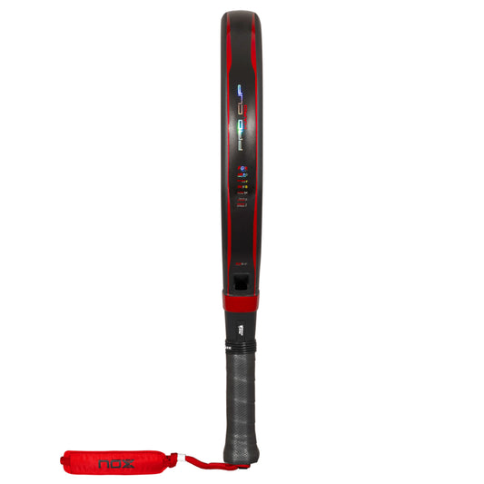NOX Pro Cup HARD by Agustín Tapia 2027 Padel Racket — Frame Side Profile