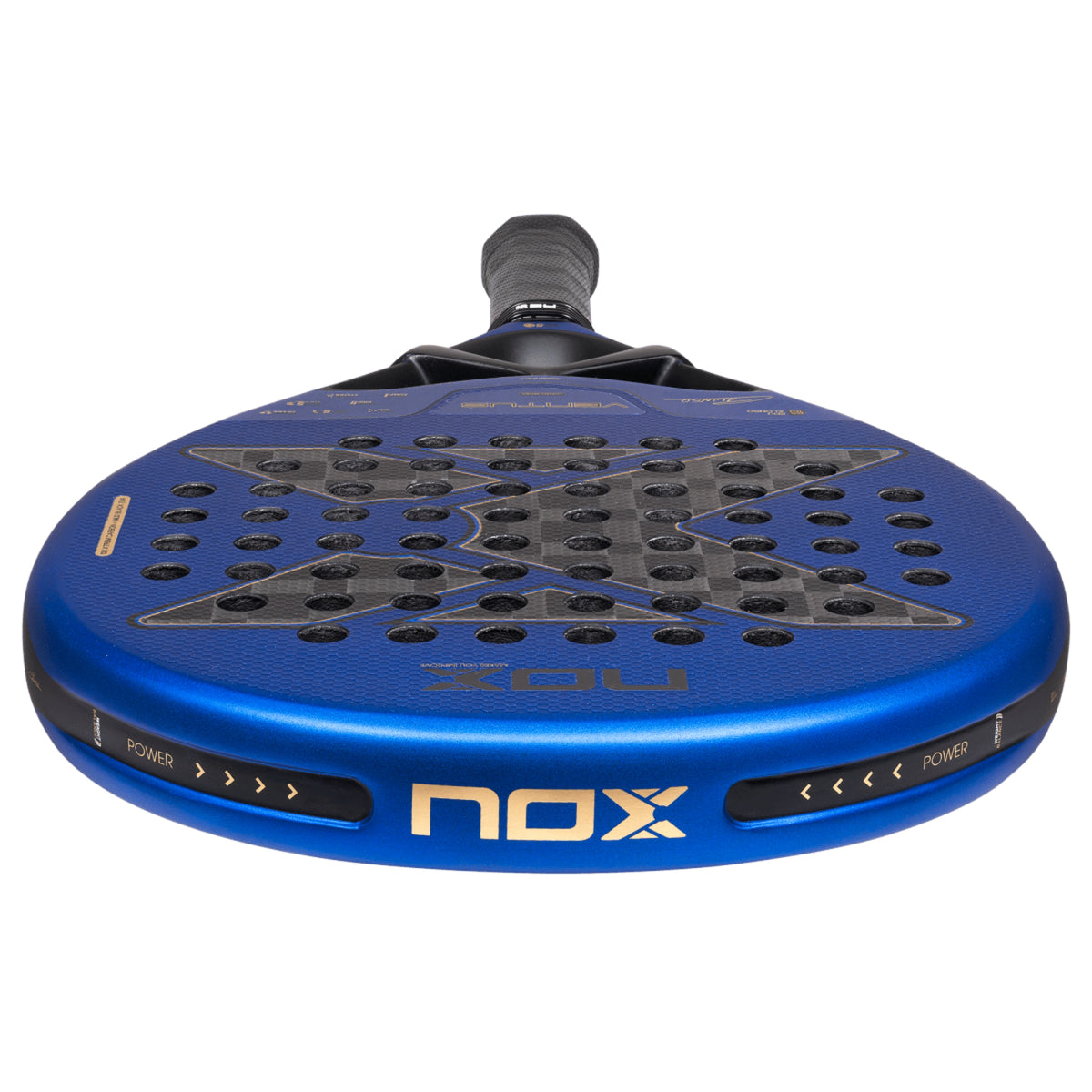 NOX Ventus Hybrid 12K XTREM by Edu Alonso 2027 Padel Racket — Head Shape Detail