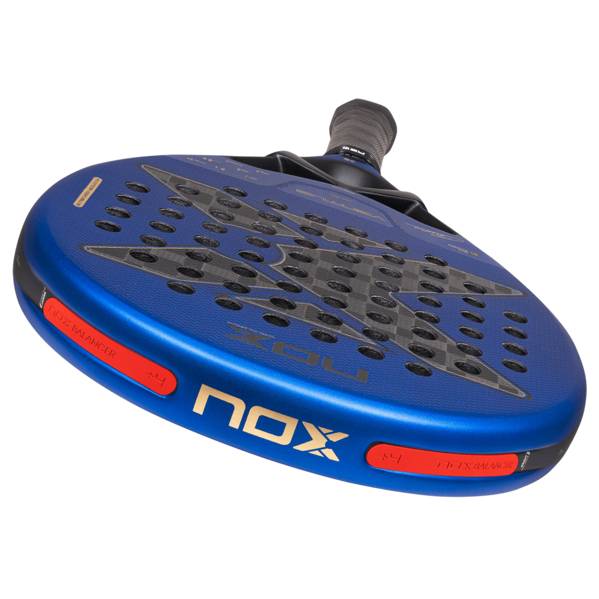 NOX Ventus Hybrid 12K XTREM by Edu Alonso 2027 Padel Racket — Top Frame Detail