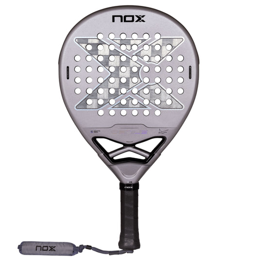 NOX Genius 18K Alum by Agustín Tapia 2027 Padel Racket — Front Face