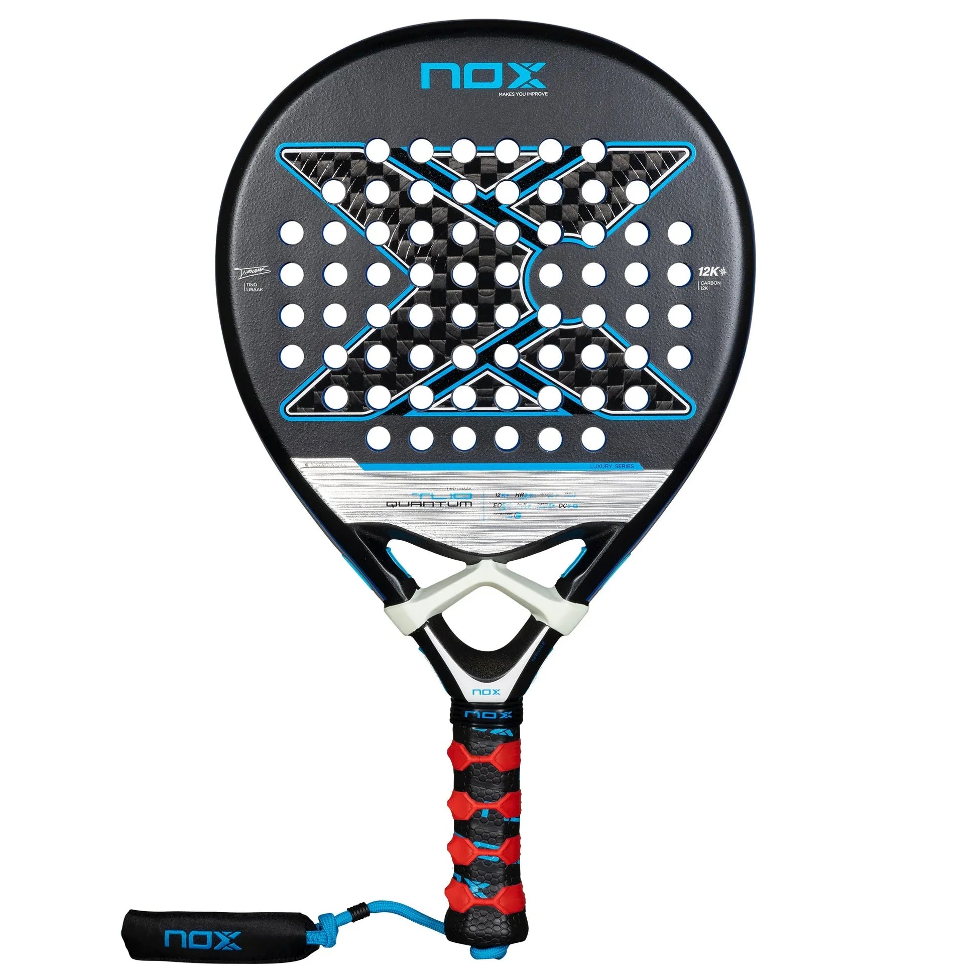 NOX TL10 Quantum 12K Padel Racket By Tino Libaak | PadelZone NOX TL10 Quantum 12K Padel Racket By Tino Libaak | PadelZone