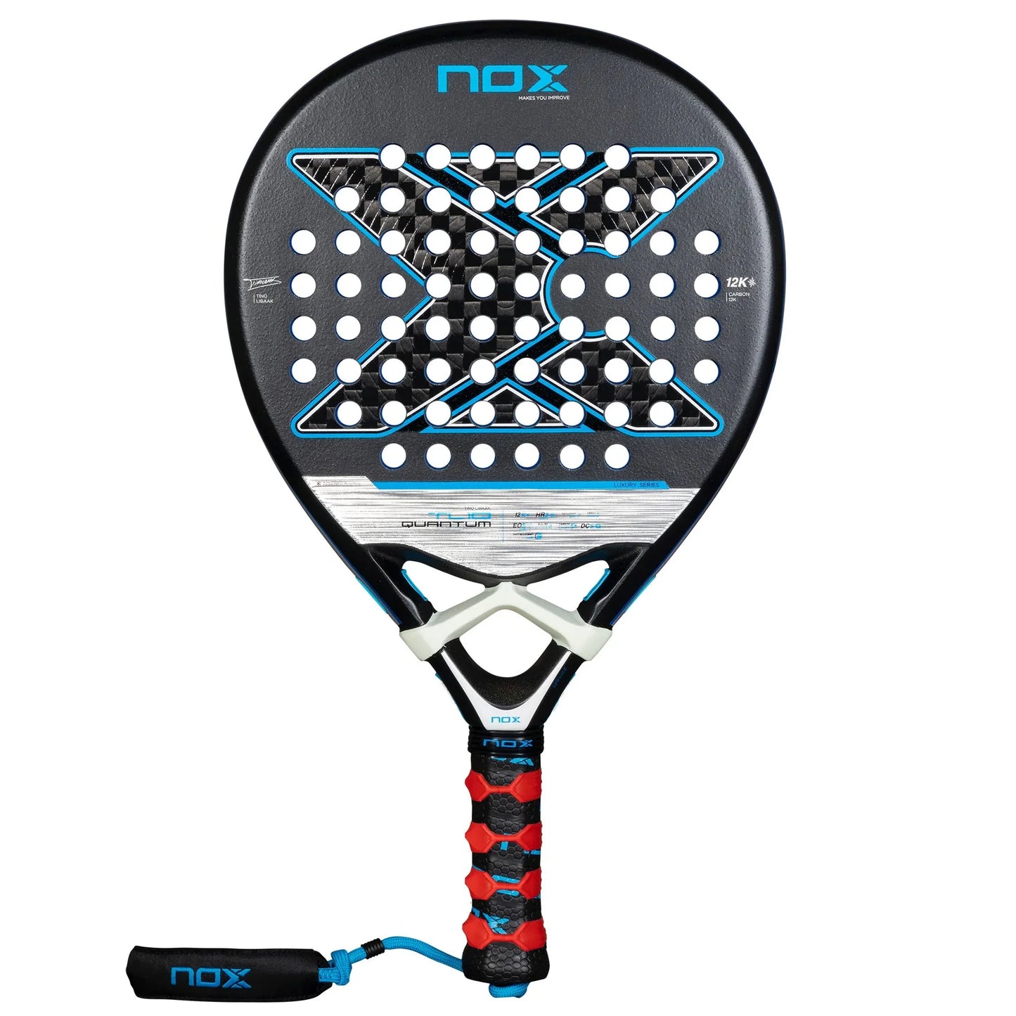 NOX TL10 Quantum 12K Padel Racket - Front CG